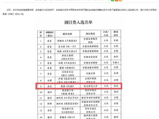 安徽教育网：beat365在线唯一官网登录原创歌剧《向前》入选安徽省优秀舞台艺术作品下基层演出名单